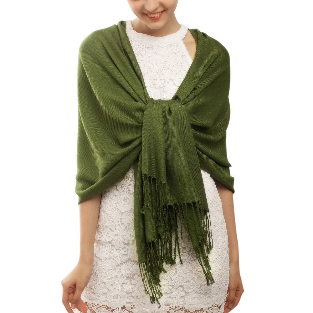 Shawls And Wraps For Evening Green